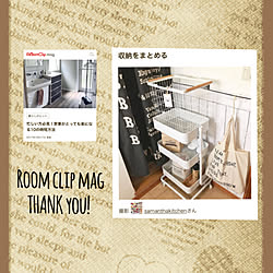 バス/トイレ/コメントお気遣いなく♡/バスケットトローリー/山善/RoomClip mag...などのインテリア実例 - 2017-10-18 08:34:44