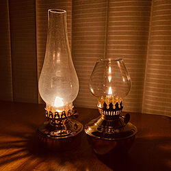 オイルランプ/癒し/真鍮/灯油ランプ/照明...などのインテリア実例 - 2022-02-18 20:51:52