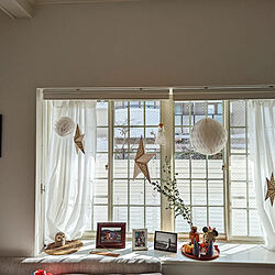 リビング/IKEA/living room/window/winter decorのインテリア実例 - 2022-12-03 16:11:19