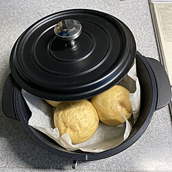 しゃれとんしゃあ会/山善キャセロール鍋でパン作りました/キッチンのインテリア実例 - 2020-02-27 15:41:03