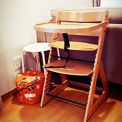 キッチン/スツール/IKEA/キッズ/牛乳パック椅子...などのインテリア実例 - 2014-05-05 16:49:45