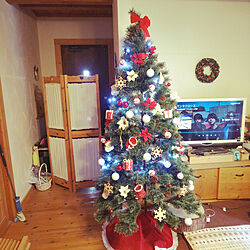 リビング/クリスマスツリーのインテリア実例 - 2022-12-11 12:48:12