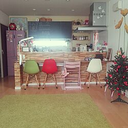 キッチン/変えたい…/カラフル/IKEA/クリスマスツリーのインテリア実例 - 2014-11-20 09:24:22