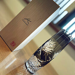 kagami crystal/KAGAMI/花瓶/江戸切子の花瓶/江戸切子...などのインテリア実例 - 2023-04-15 12:26:27