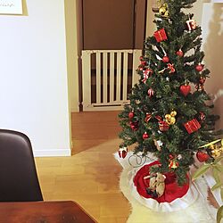 リビング/クリスマスオーナメント/IKEA　/シープスキン/クリスマスツリー...などのインテリア実例 - 2016-11-08 18:38:12