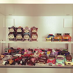 棚/コレクションケース/ディズニートミカ/IKEA/無印良品のインテリア実例 - 2017-03-10 13:07:25