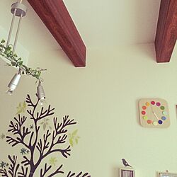 壁/天井/皆さんのお宅が凄すぎて恐縮です。。/セリア/3COINS/IKEAのインテリア実例 - 2015-03-06 17:07:57