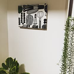 壁/天井/グリーンのある暮らし/ファブリックボード/marimekko/マリメッコファブリックパネル...などのインテリア実例 - 2016-10-14 13:17:22