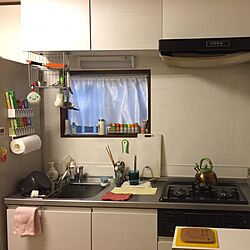 キッチン/ふたりぐらしのインテリア実例 - 2016-08-28 00:51:41