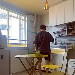 IKEA/北欧/カフェ風/照明/キッチンのインテリア実例 - 2022-08-07 13:00:24