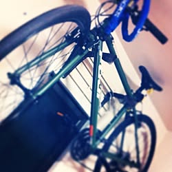 壁/天井/自転車オブジェのインテリア実例 - 2014-11-04 18:35:03