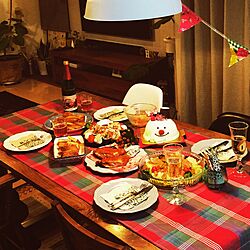 キッチン/クリスマスパーティのインテリア実例 - 2014-12-23 18:38:49
