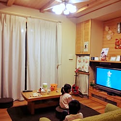 部屋全体/注文住宅/小さいおうち/ソファカバー/珪藻土の壁...などのインテリア実例 - 2016-10-31 17:10:35