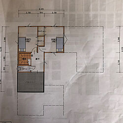 間取り図2F/部屋全体/広いバルコニー/中庭のある家のインテリア実例 - 2020-01-08 20:39:46
