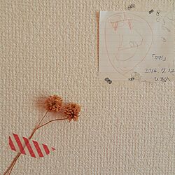 壁/天井/植物/娘画伯のインテリア実例 - 2014-09-30 10:10:39