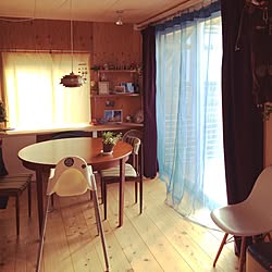 部屋全体/朝のバタバタから解放/曇り/IKEA キッズチェアー/多肉…元気がない…のインテリア実例 - 2015-01-26 08:56:19