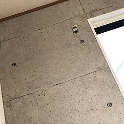 コンクリート/DIY/壁/天井/コンクリート風壁紙のインテリア実例 - 2019-08-31 00:03:20