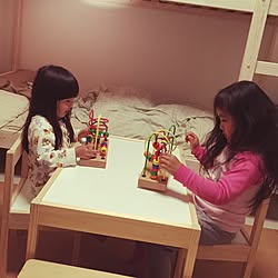 部屋全体/2段ベッド/IKEA/子供部屋のインテリア実例 - 2015-05-05 21:24:49