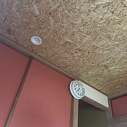 壁/天井/和モダン/DIY/OSB合板/照明のインテリア実例 - 2023-08-07 07:00:06