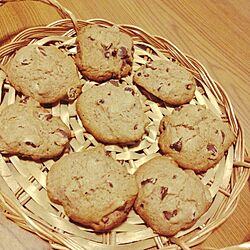 キッチン/インテリアじゃないです。/クッキー/手作り/チョコチップクッキーのインテリア実例 - 2014-03-13 22:29:56