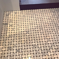 鏡/Subway tile/玄関/入り口のインテリア実例 - 2021-03-22 13:23:19