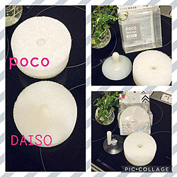 Daiso/DAISO浴槽スポンジ吸盤付/POCO Sponge/ポコスポンジ/水の器欲しい...などのインテリア実例 - 2022-07-05 18:00:16