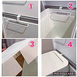 キッチンのゴミ箱/ゴミ箱置き場/IKEAのゴミ箱/IKEA/セリア...などのインテリア実例 - 2020-02-12 21:33:42