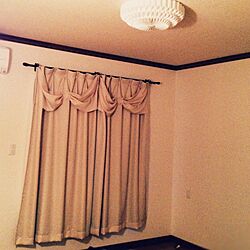 ベッド周り/照明/カーテン/寝るだけの部屋のインテリア実例 - 2013-11-13 07:17:30