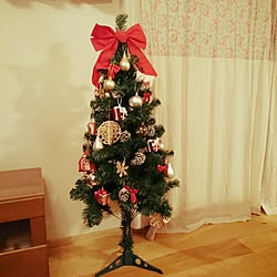 リビング/リバティ/クリスマスツリー/ニトリのインテリア実例 - 2014-12-01 17:33:02