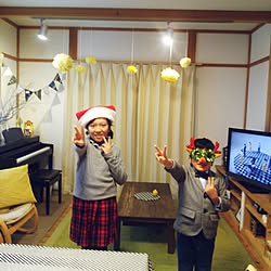 部屋全体/クリスマス/逃げ恥/恋ダンス/恋するように暮らしたい...などのインテリア実例 - 2016-12-22 12:18:59