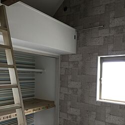 壁/天井/ロフト/コンクリート風壁紙のインテリア実例 - 2017-05-06 17:19:26