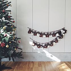 リビング/アドベントカレンダー/クリスマスツリー/ニトリ/IKEAのインテリア実例 - 2016-12-10 10:31:52