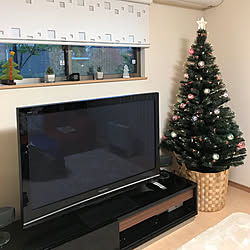 リビング/クリスマス/IKEA/モノトーンのインテリア実例 - 2017-11-17 22:03:43