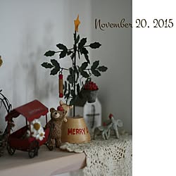 壁/天井/クリスマスツリーのインテリア実例 - 2015-11-21 05:55:06