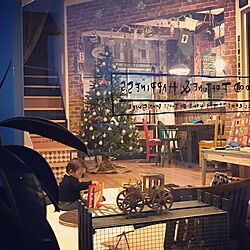 部屋全体/ペイント/窓からの景色/クリスマスツリー/クリスマス...などのインテリア実例 - 2016-11-15 12:27:47