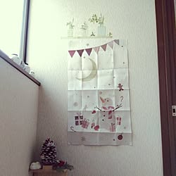 壁/天井/クリスマス/すっきり暮らしたい/雑貨好き/季節のディスプレイ...などのインテリア実例 - 2023-11-26 18:57:59