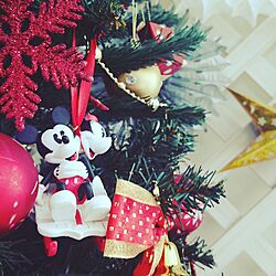 リビング/クリスマスツリー/クリスマス/ディズニー/ミッキーマウス...などのインテリア実例 - 2016-12-21 23:23:56