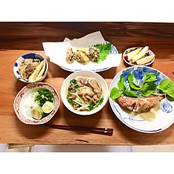 机/有田焼/ダイニング/Dinner/無垢材テーブル...などのインテリア実例 - 2015-04-25 00:33:03