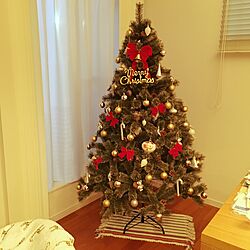 リビング/フランフラン/クリスマスツリー/niko and…　/クリスマスのインテリア実例 - 2015-12-05 16:57:50