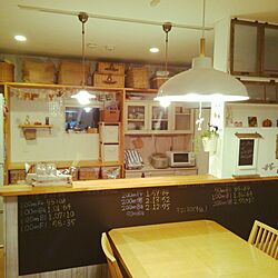 キッチン/natural kitchen/seria/DIY棚/日本家屋...などのインテリア実例 - 2015-10-05 19:13:08