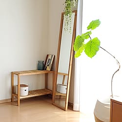 部屋全体/観葉植物/無印良品/小さなお家/ナチュラルカラー...などのインテリア実例 - 2023-05-10 12:42:04