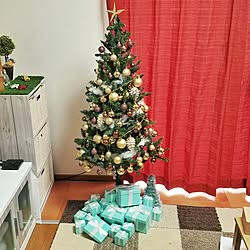 部屋全体/クリスマス/クリスマスツリー/3coios/インスタ→asak120...などのインテリア実例 - 2016-11-06 00:33:09