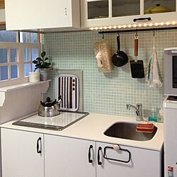 キッチン/セリア/IKEA/照明/植物...などのインテリア実例 - 2013-08-18 18:35:22
