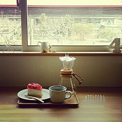 無垢材/窓/ケメックス/chemex/コーヒー...などのインテリア実例 - 2016-06-24 20:19:42