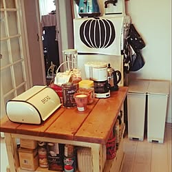キッチン/ホワイトインテリア/IKEA/パイン家具のインテリア実例 - 2017-01-11 22:24:26