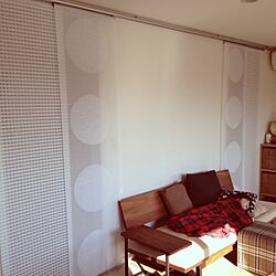 壁/天井/IKEA/パネルカーテン/こども/ソファのインテリア実例 - 2013-05-02 16:54:42