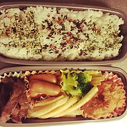 キッチン/弁当観察日記/息子くん新一年生☆/弁当/息子弁当...などのインテリア実例 - 2014-04-16 07:33:18