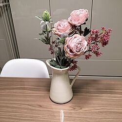 机/花瓶/お花のある暮らし/造花/お花...などのインテリア実例 - 2017-01-04 09:10:34