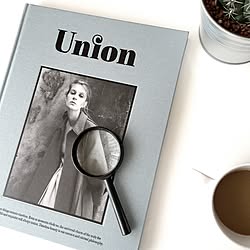 机/union magazine/白黒グレー/モノトーン/モノトーンインテリア...などのインテリア実例 - 2015-10-19 23:42:52