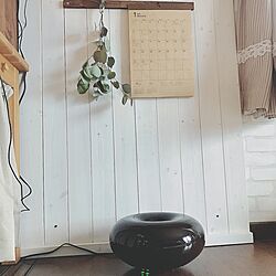 部屋全体/乾燥対策/セリアのカレンダー/プラスマイナスゼロ 加湿器/ユーカリドライ...などのインテリア実例 - 2017-01-28 09:29:50